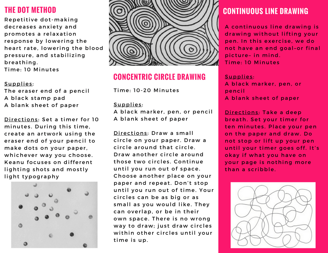 Mindful Art-Making Brochure - Mountain Creative Arts Counseling